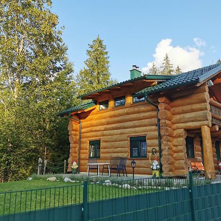 Ferienwohnungen Blockhaus - Zwergenhaeusl Grünau im Almtal Exteriör bild