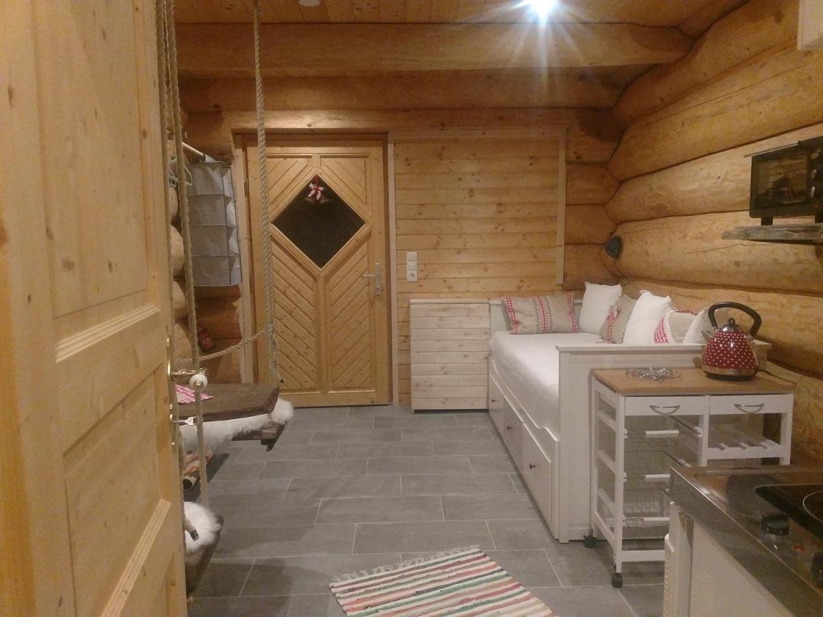 Ferienwohnungen Blockhaus - Zwergenhaeusl Grünau im Almtal Exteriör bild