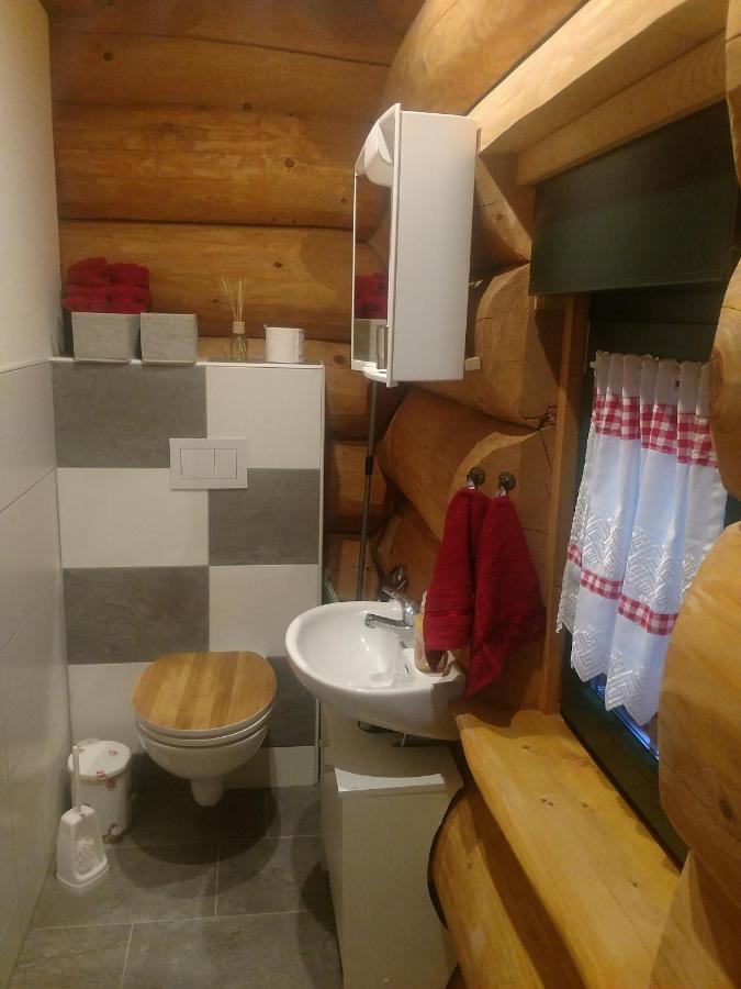 Ferienwohnungen Blockhaus - Zwergenhaeusl Grünau im Almtal Exteriör bild