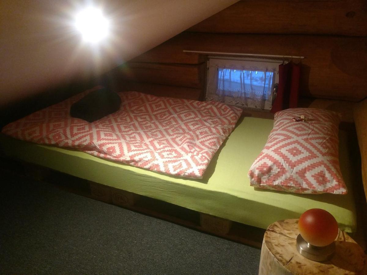 Ferienwohnungen Blockhaus - Zwergenhaeusl Grünau im Almtal Exteriör bild
